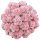 Kwiatki papierowe Wild Orchid Crafts Róże różowe 10mm, 10szt